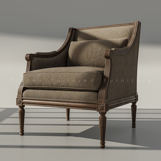 Leonardo - PlanksTailoredFurniture - Arm chair - Leonardo - PlanksTailoredFurniture - Arm chair - Leonardo - - -